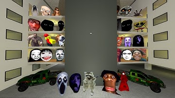 Too Much Nextbots chase me in Liminal Hotel Part 11