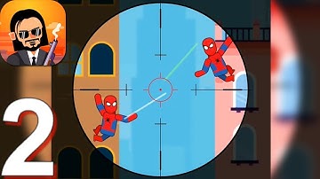 Sniper Captain - Gameplay Walkthrough Part 2 Levels 31-60 (Android Gameplay)