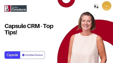 Capsule CRM Top Tip #1 to help you make more of your CRM!