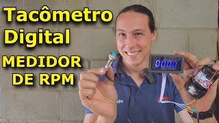 TACOMETRO DA CHINA MEDIDOR DE RPM