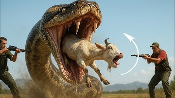 Rescue Team Saves Goat Herd from Giant Python Ambush | Wildlife Rescue Heroes