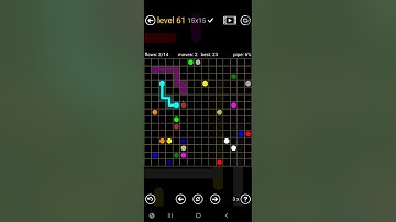 How To Solve Flow Free Premium 15x15 Mania Level 61 Hard Board Walk Through Solution Walkthrough