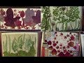 Collage vegetal con hojas secas - Bricomanía - Jardinatis