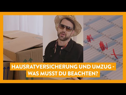 Hausratversicherung - Umzug und Versicherungsschutz