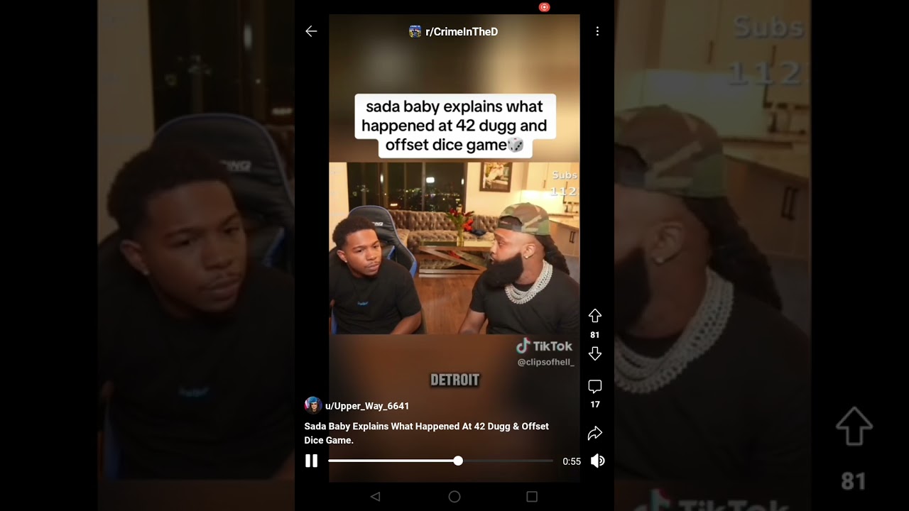 Sada Baby explains how the 42 Dugg/Lil Baby/Offset dice game almost went left 