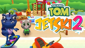 Talking Tom Jetski 2 vs Subway Surfers Monaco - Android Gameplay part 10
