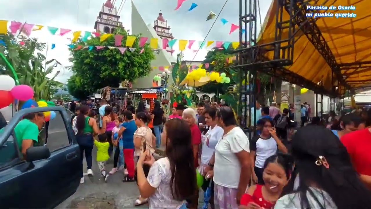 Bonito ambiente festival del maiz 🌽 distrito Paraíso de Osorio 🇸🇻 