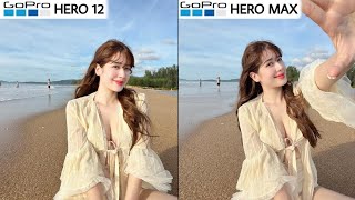 Gopro Hero 12 Black VS Gopro Max | Camera Test & Comparison