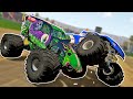 BIGGEST Multiplayer Monster Truck Rally Ever! Monster Jam DESTRUCTION! - Beam MP
