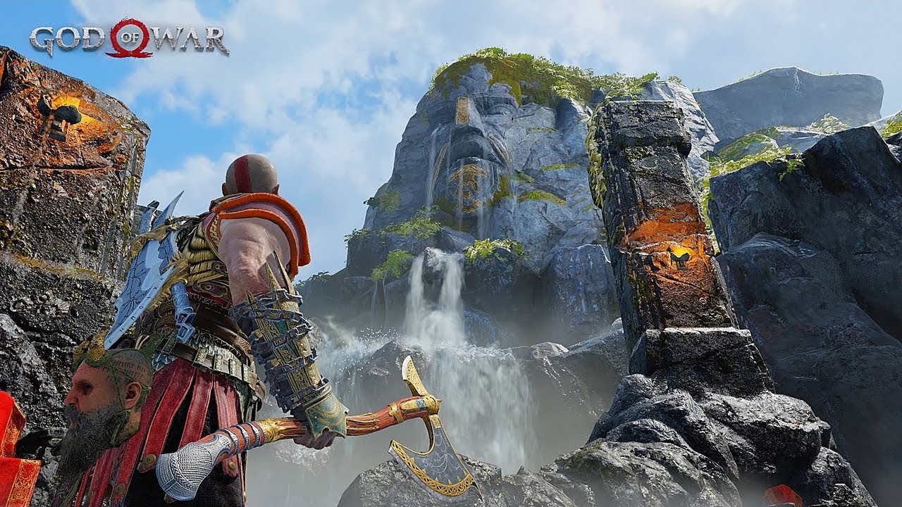 God of War 2018 Mapa do Tesouro Não Pisque 