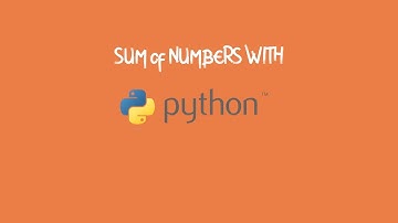 Sum of Two Numbers with Python