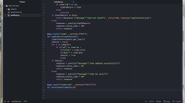 Python REST API Python flask todo list (Lesson 5)