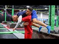 WWE MOVES AT THE TRAMPOLINE PARK (Full Movie)