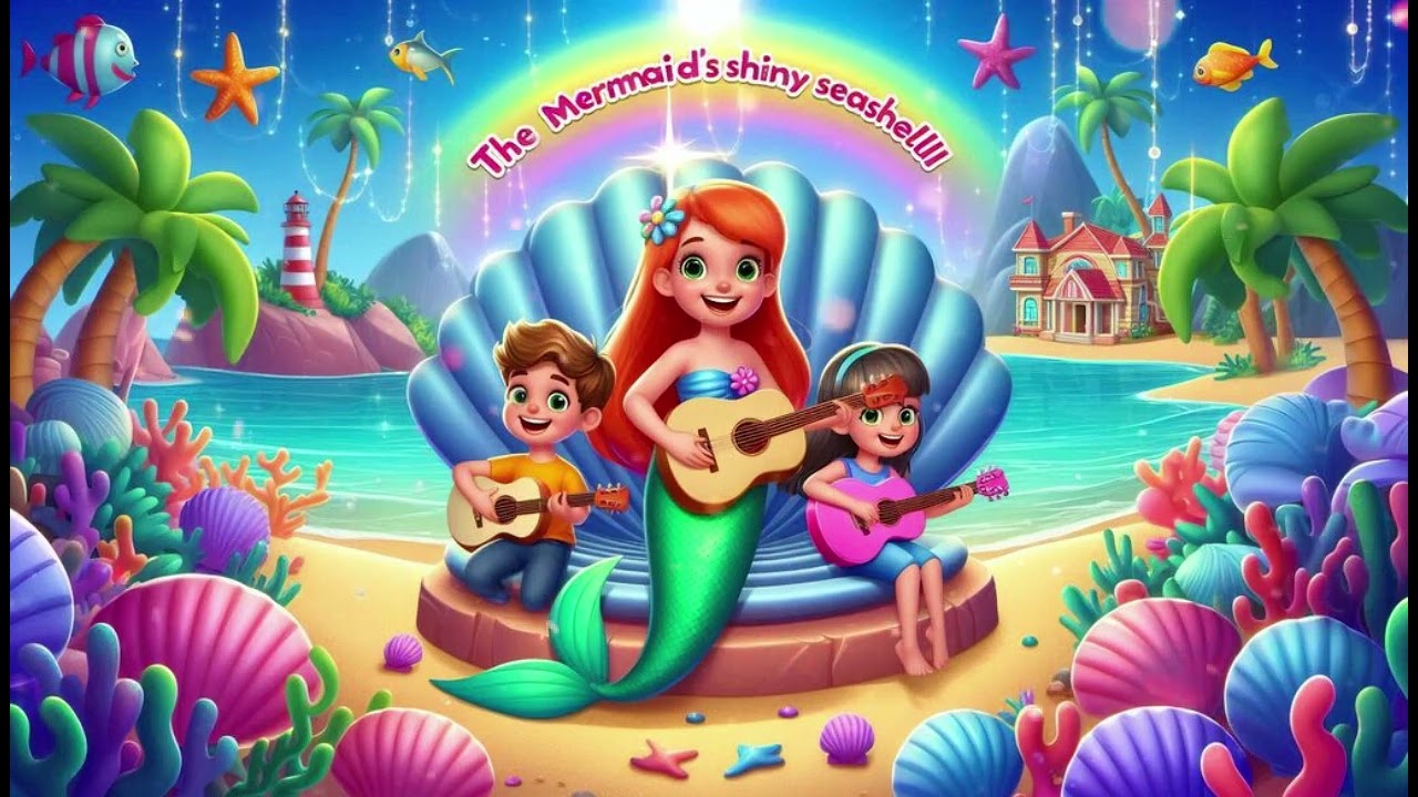 The Mermaid’s Shiny Seashell – Dive Into a Sparkling Underwater Adventure!