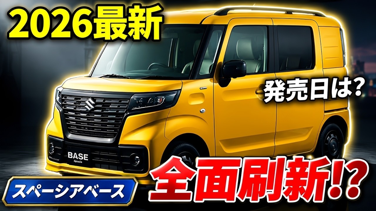 2026最新】スズキスペーシアベース新型モデル最新情報｜発売日はいつ