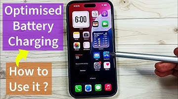 What is Optimized Battery Charging ? How to Use it on Your iPhone 16/16 Pro Max