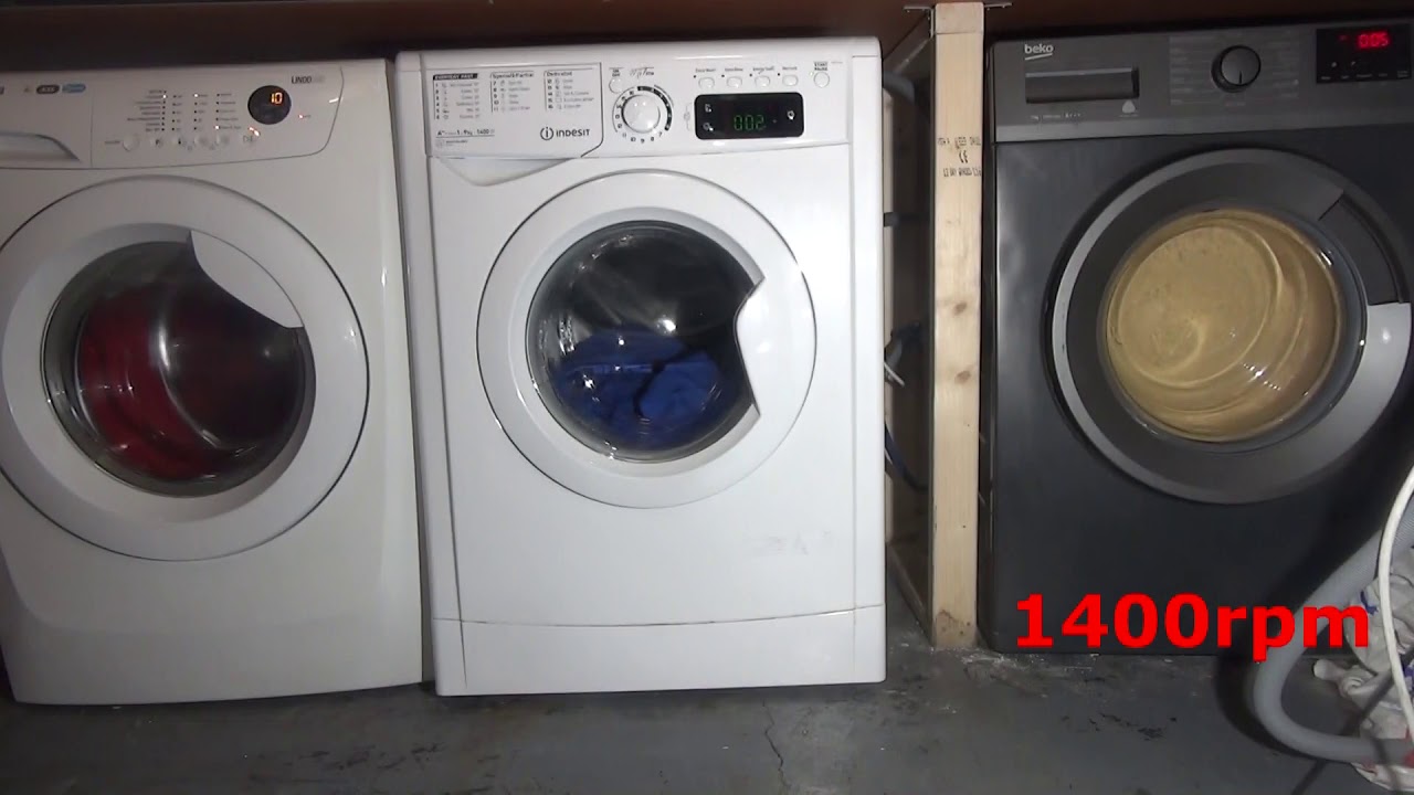 Spin Race No.177 : zanussi vs indesit vs beko