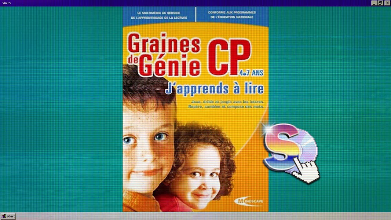 Graines de Génie CP - j'apprends à lire | CD-ROM jeu pc complet