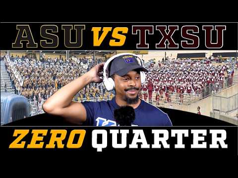 Texas Southern TXSU vs Alabama State ASU Zero Quarter 2025 Steven Holiday Band Critic Reacts Reviews