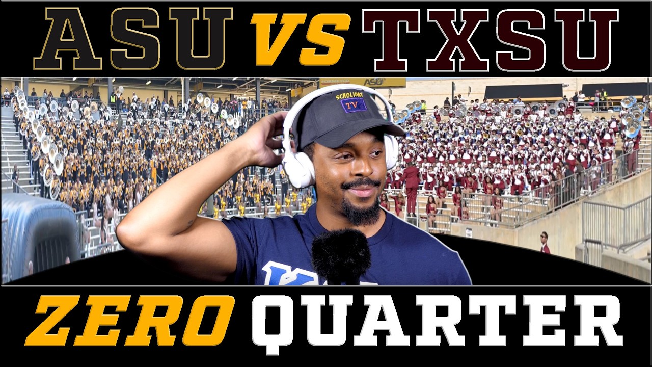 Texas Southern TXSU vs Alabama State ASU Zero Quarter 2025 Steven ...