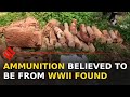 Ammunition believed to be of world warii era found in imphalmanipur