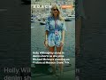 Holly Willoughby stuns in denim shorts as she joins Michael McIntyre cheering on F1 stars #shorts