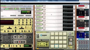 How to create Sub Groups in Reason SSL Mixer
