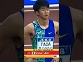 ジェイコブスと多田修平が60mで競走すると