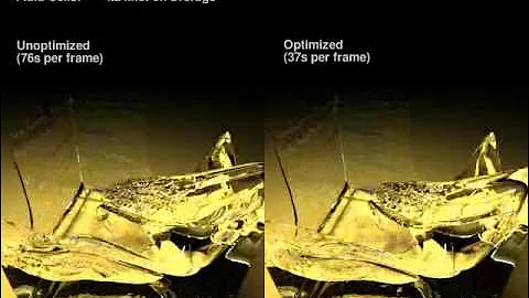 Optimized Free Surface Fluids on Adaptive Grids with the Lattice Boltzmann Method