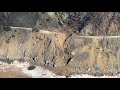 Section of Highway 1 Collapses Near Big Sur Following Heavy Rain