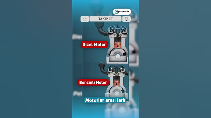 Dizel ve benzinli motor arasındaki fark #araba #motor