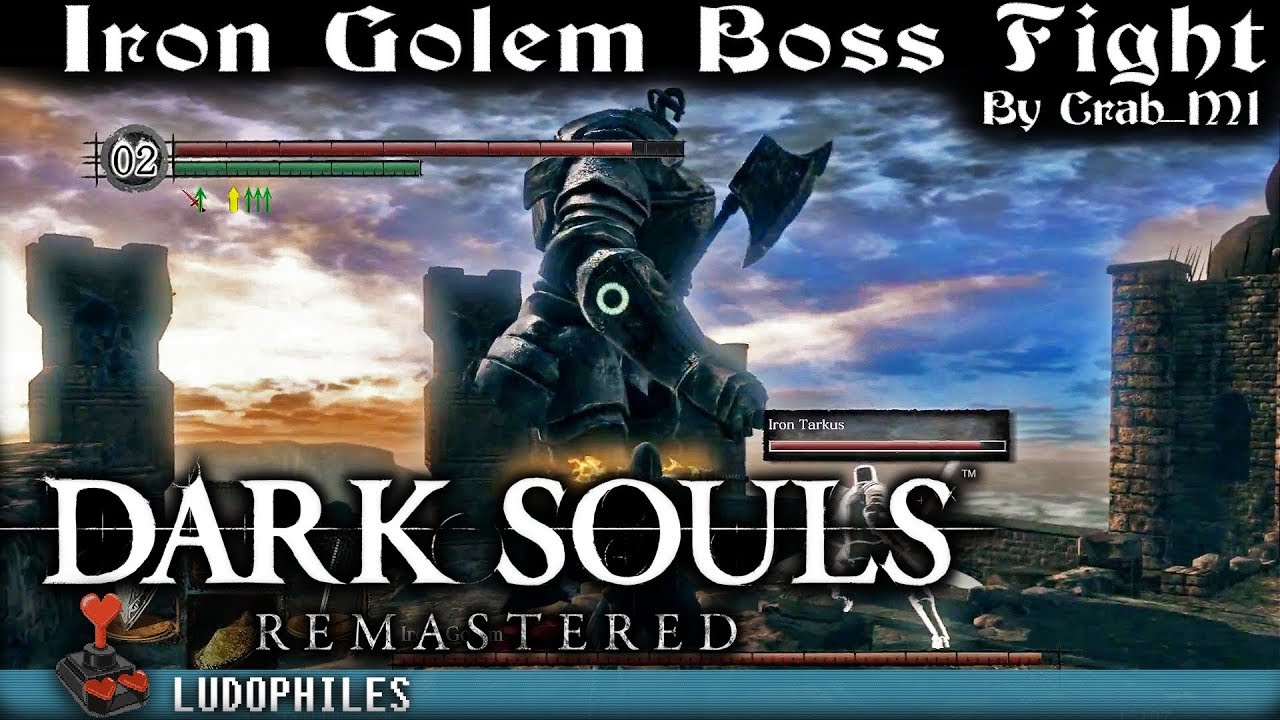 Dark Souls Remastered - Iron Golem Boss Fight