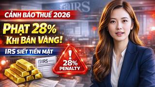 🚨 Đem Vàng Ra Tiệm Bán: Sự Thật Về Tờ Giấy Form 8300 Báo Cáo Sở Thuế!
