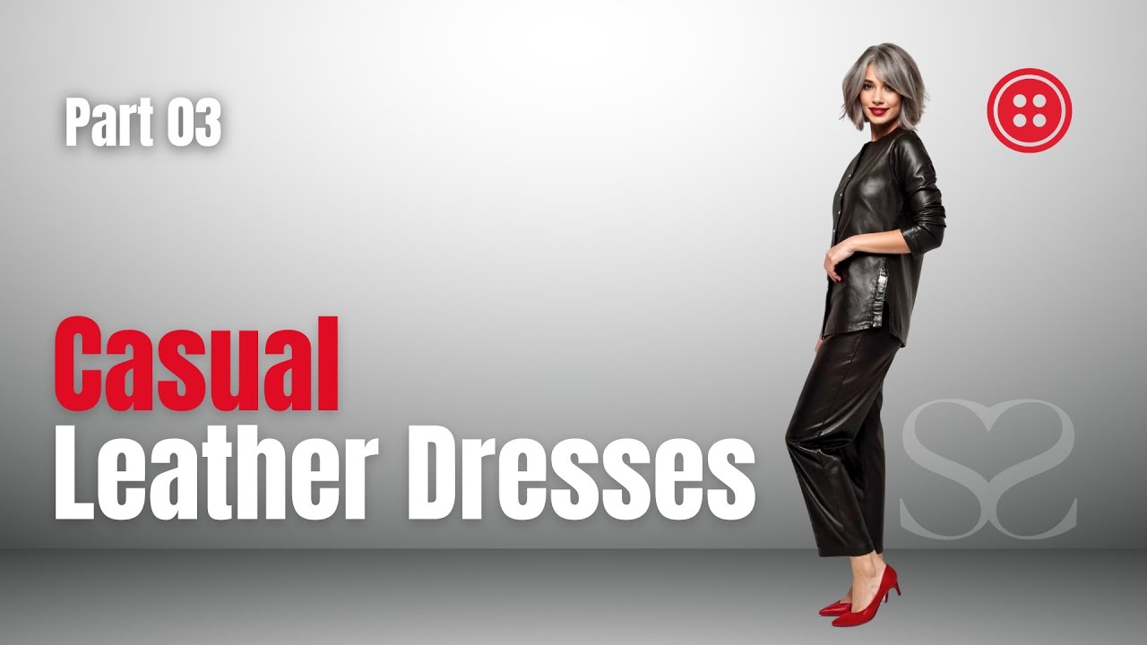 Casual Leather Dress | Effortless Style in Custom Fit | Casual Dresses