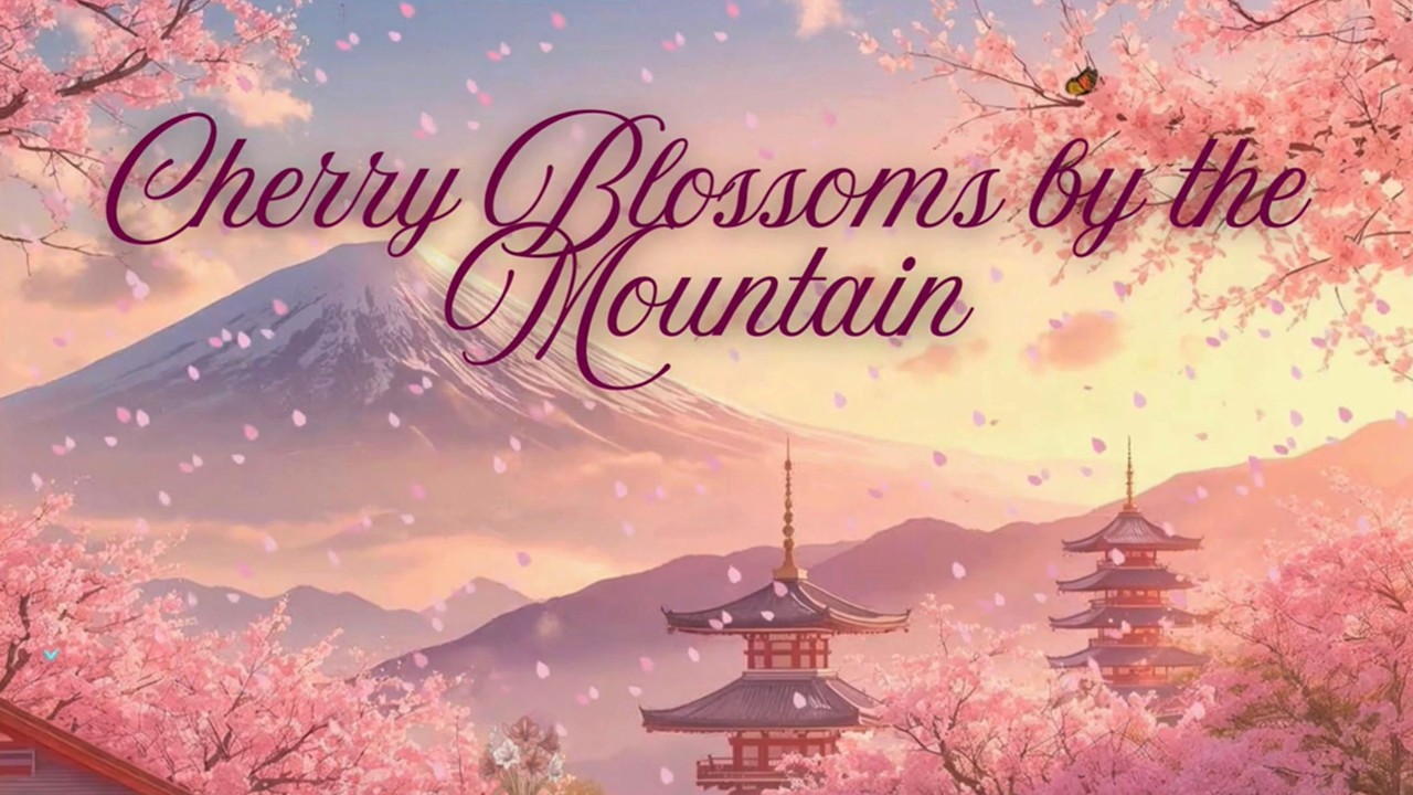 Cherry Blossoms by the Mountain 🌸 Lo-Fi Chill Hop for Relaxing & Study | Through the Worlds