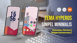 HyperOS Simple Minimalist Theme || Cool Flat Design App Icons! screenshot 5
