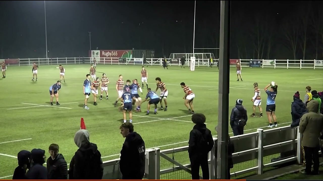 Premiership Academy Yorkshire v Leicester Lineout clips