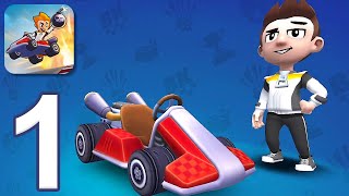 Boom Karts - Gameplay Walkthrough Part 1 - Tutorial (iOS, Android) screenshot 1