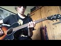 Puddle of mudd blurry guitar cover