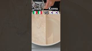 Italy 🇮🇹 VS Korea 🇰🇷⁉️ #ASMR #RAMEN #PASTA #ROSE