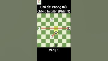 Đòn Chiến Thuật 51: Phòng Thủ Chống Lại Xiên Phần 5 || Phoenix Chess