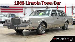 1988 Lincoln Town Car Signature Series For Sale - Walk Around