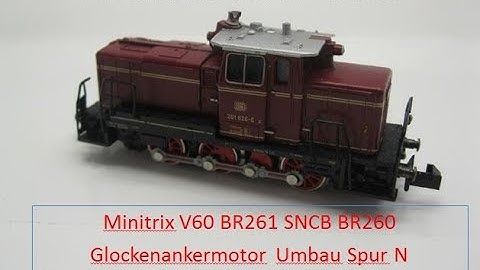 NM001 Minitrix V60 BR261 SNCB BR260