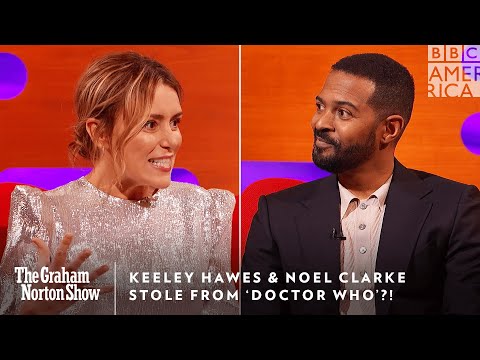 Keeley Hawes & Noel Clarke Stole from ‘Doctor Who’? 🤖 Graham Norton Show | Fri 11/10c | BBC America