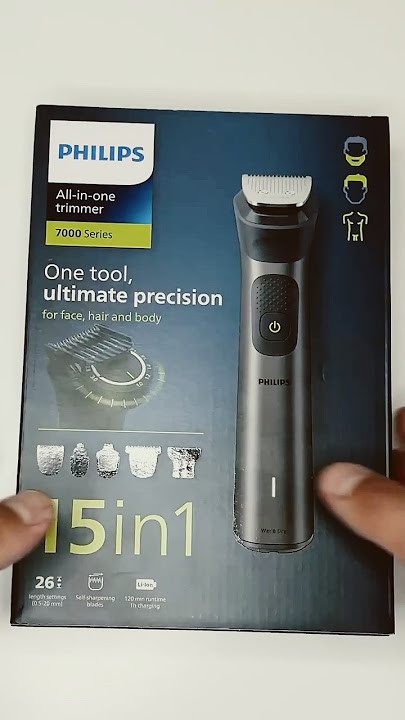 Best all in one trimmer? Philips 7000 Series #shorts #philips