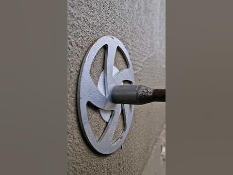 Дюбеля под плитку на фасаде #утепление #фасад #армирование #дюбеля # ...