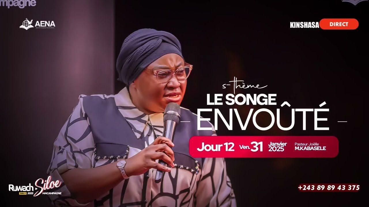 Le songe envouté - Pasteur Joelle Kabasele