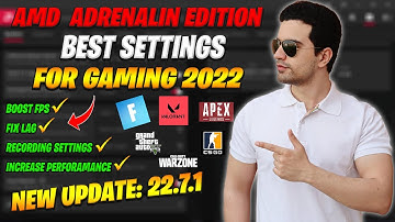 AMD Adrenalin Edition New update 22.7.1 (2022 FOR Best Setting Gaming)