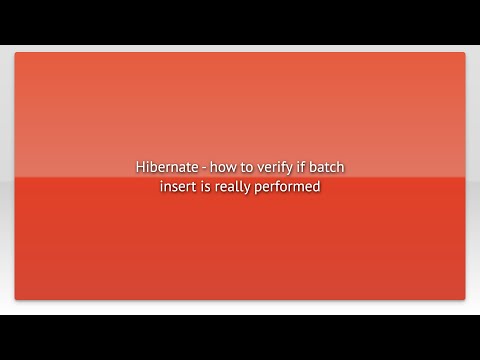 Hibernate - how