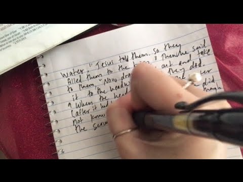 Writing John 2 📖 ASMR lofi